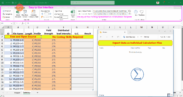 Bulk Calculate in action